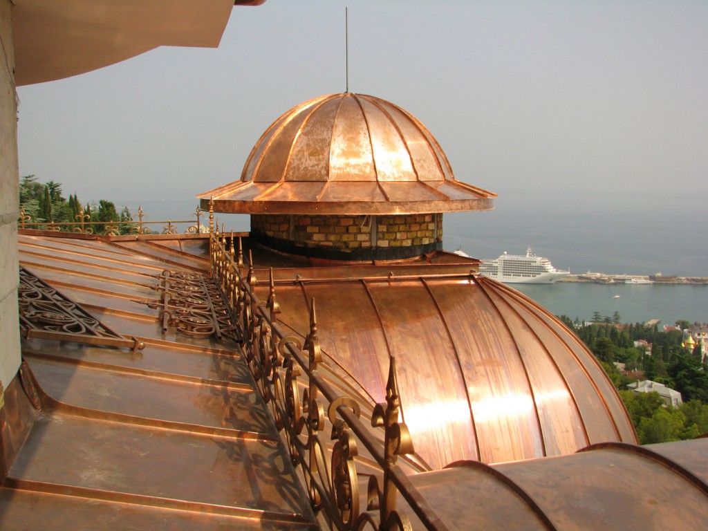 Bakır Kubbe Çatı Kaplama