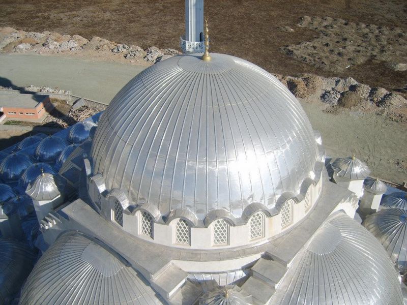 Bakır Kubbe Çatı Kaplama